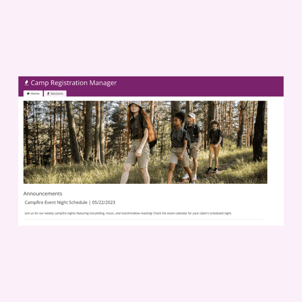 Free Camp Schedule Template | Knack