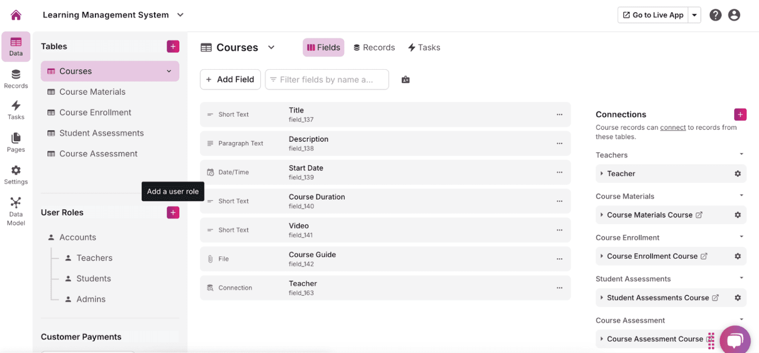 How to Build a Learning Management System with No-Code | Knack
