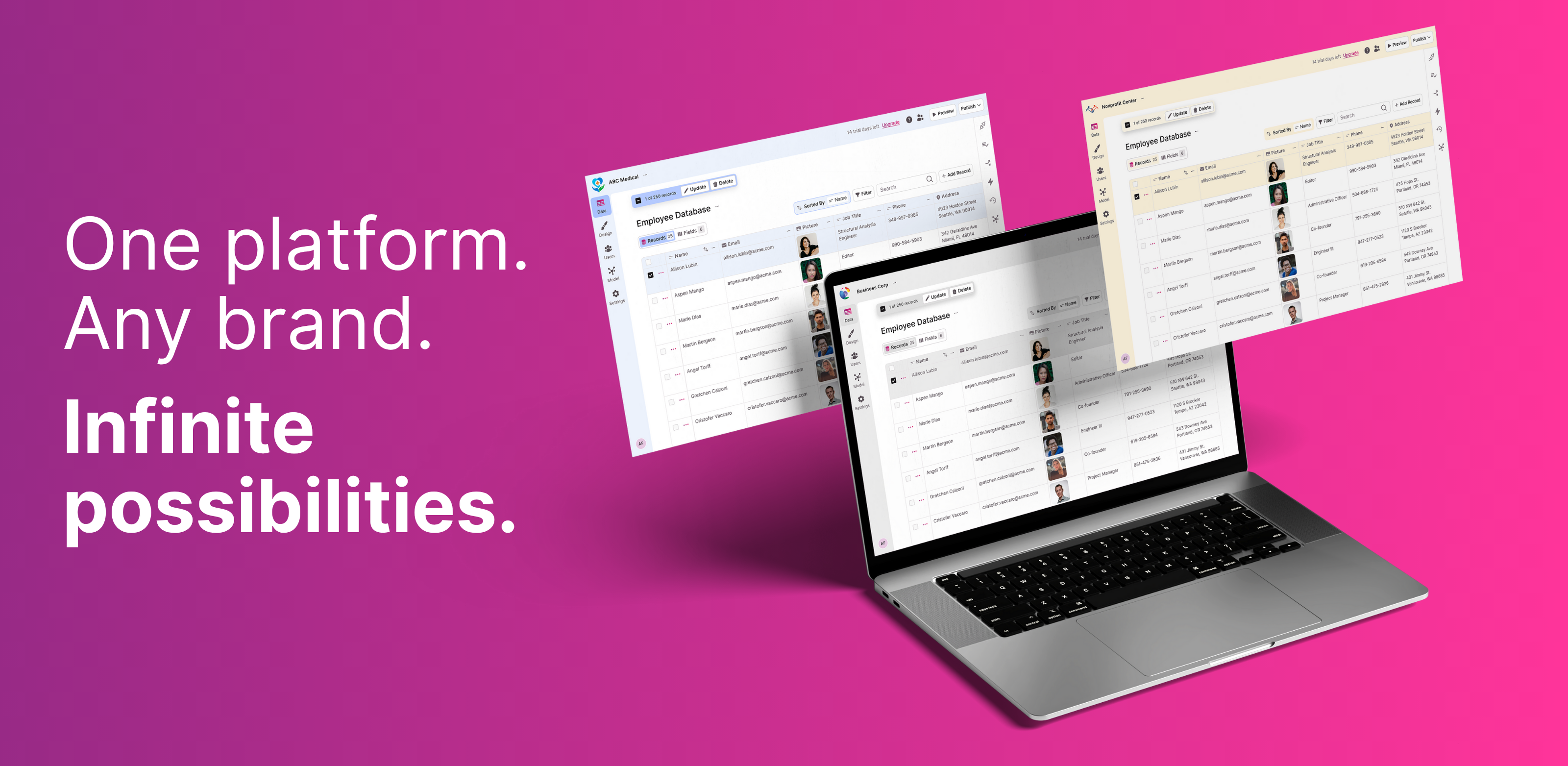 Branded App Across Use Cases