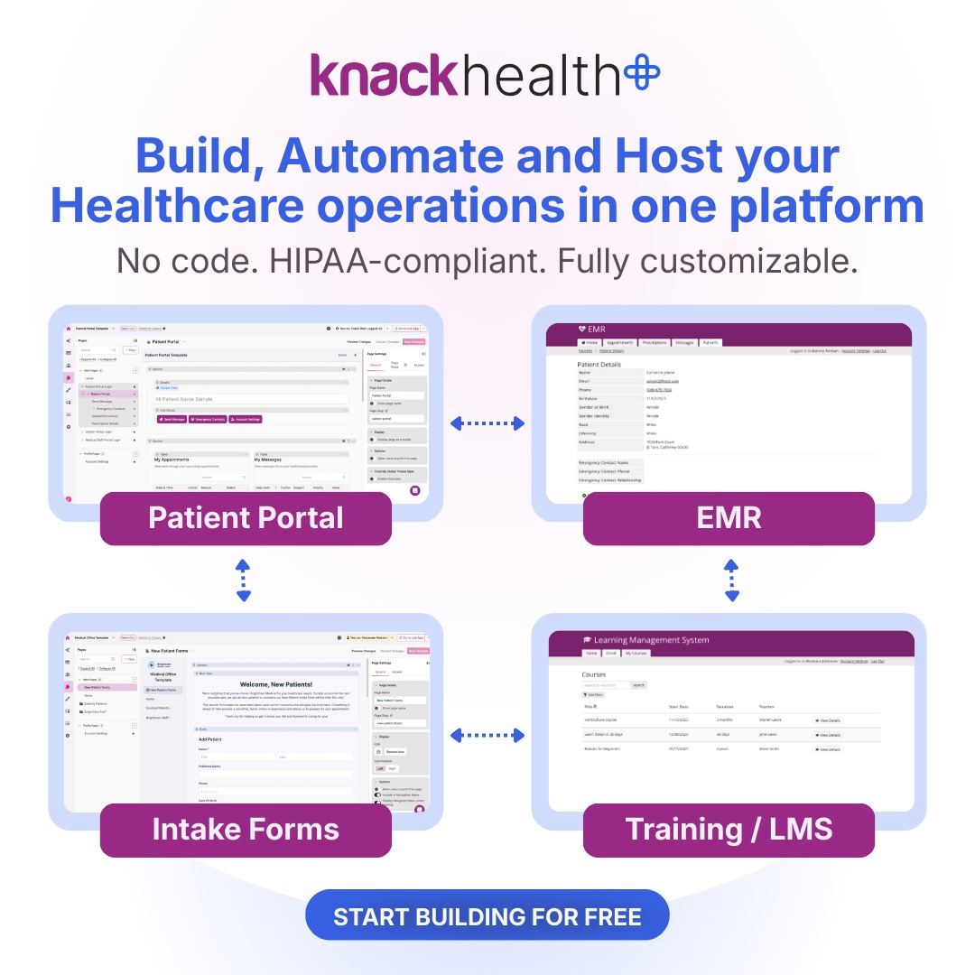 Knack Healthcare Apps
