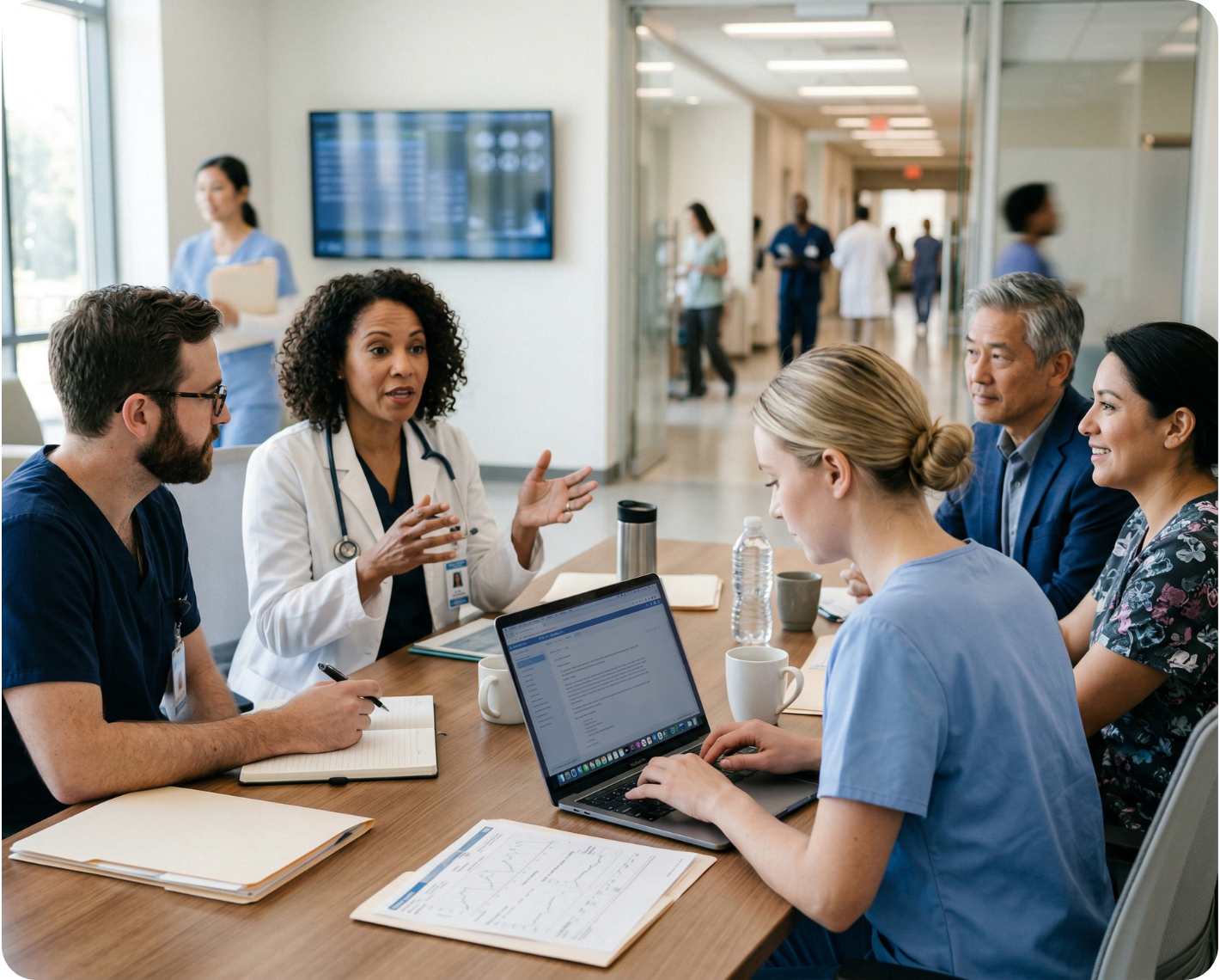 Medical Team Discussing Case