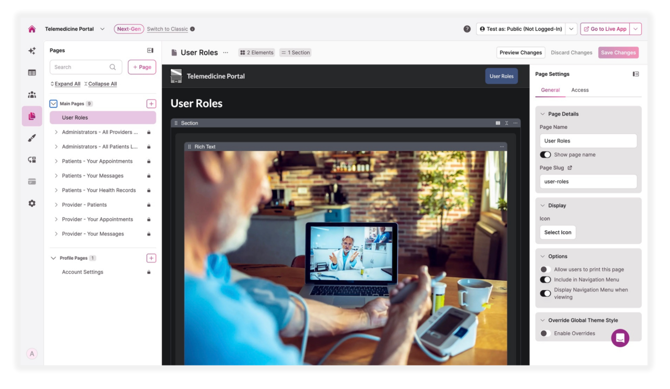Knack Telemedicine App