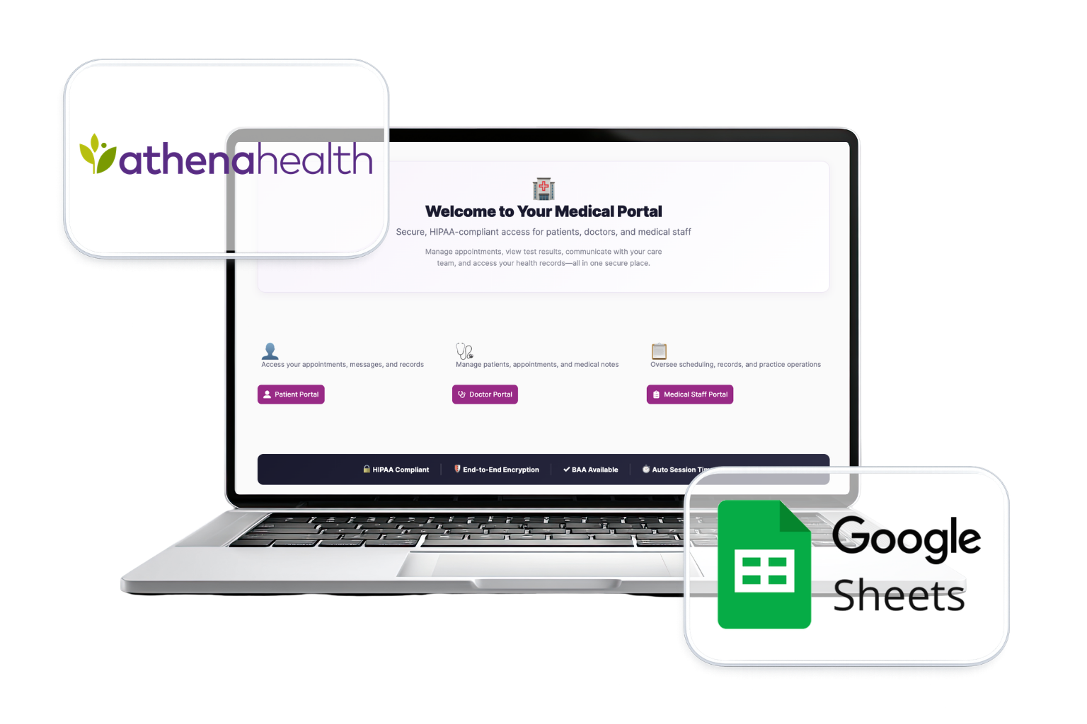 athenahealth and Google Sheets Integration