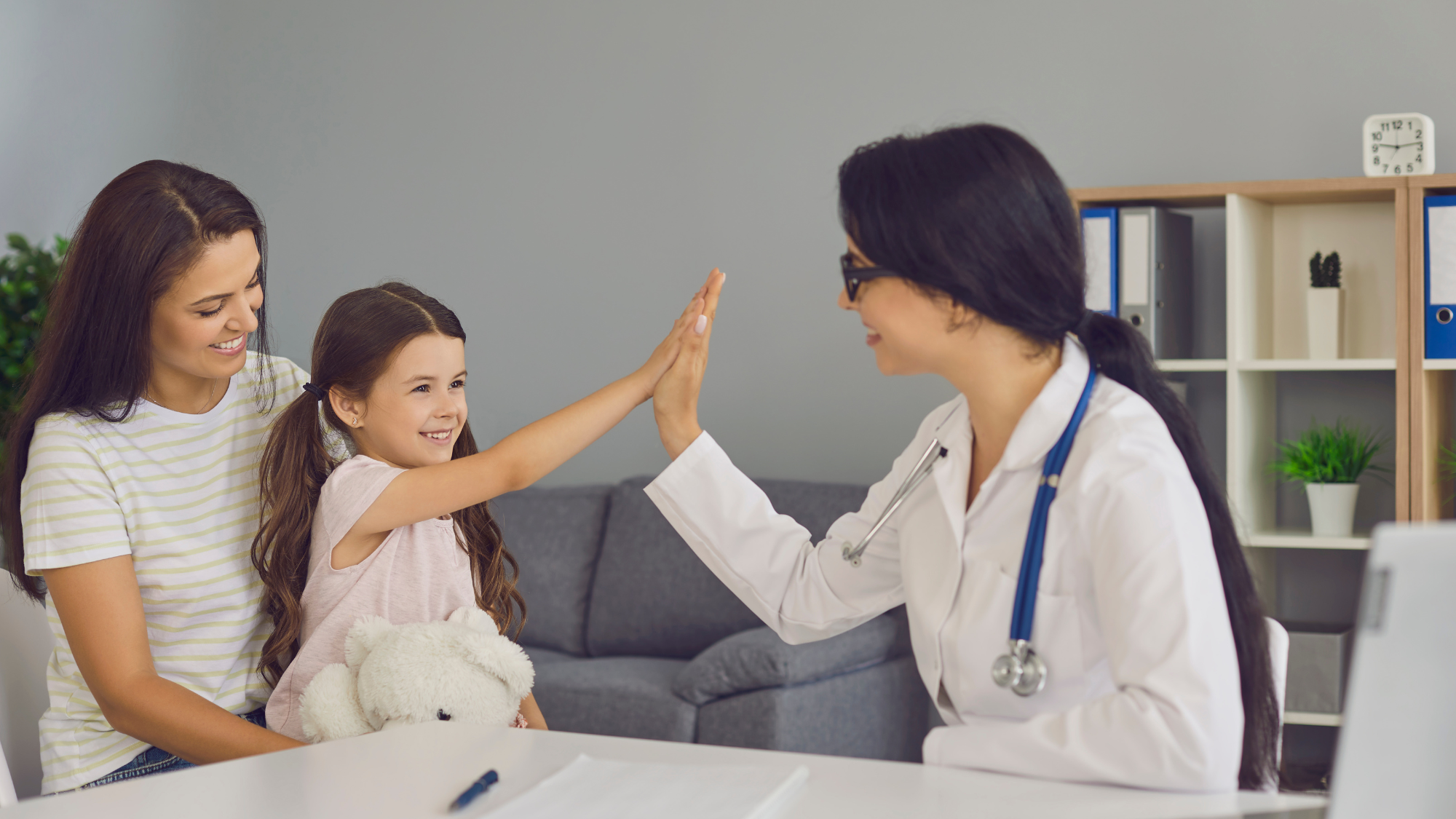 Pediatric doctor building patient trust with a no-code healthcare CRM for care coordination