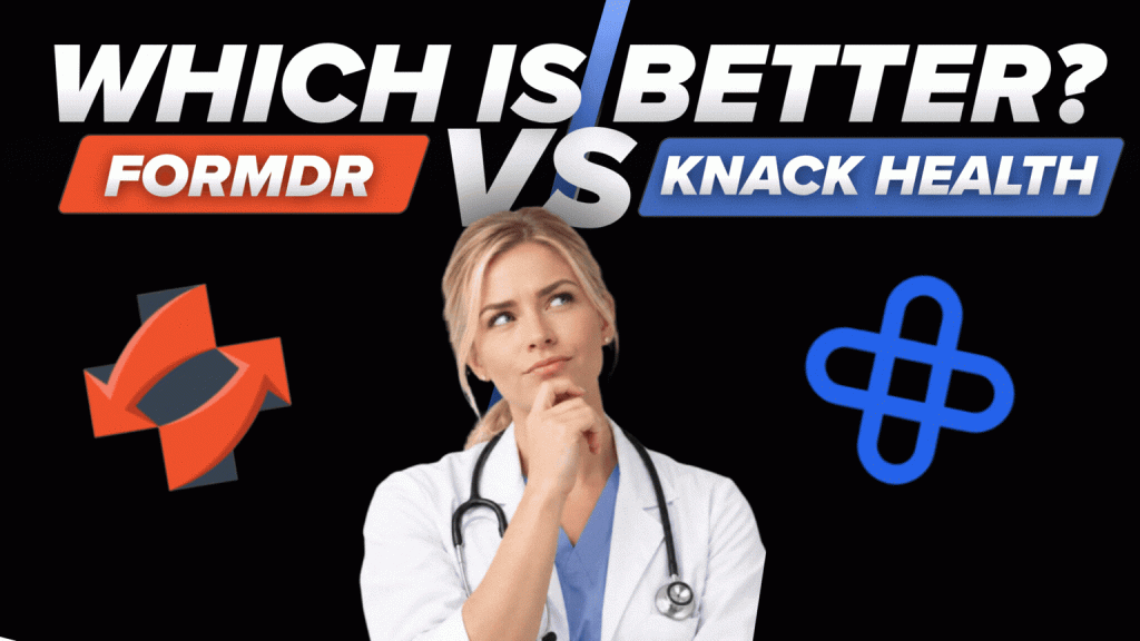 FormDr vs. Knack Health: What You Get with a HIPAA Form Builder