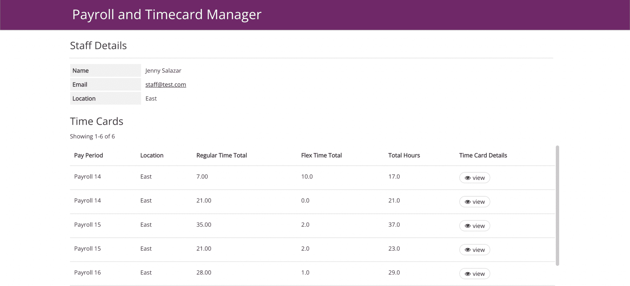 Free Employee Timecard App Template with No-Code | Knack