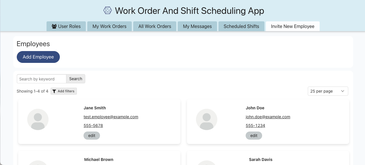 Production Work Order App Free, Customizable Work Order Template App | Knack