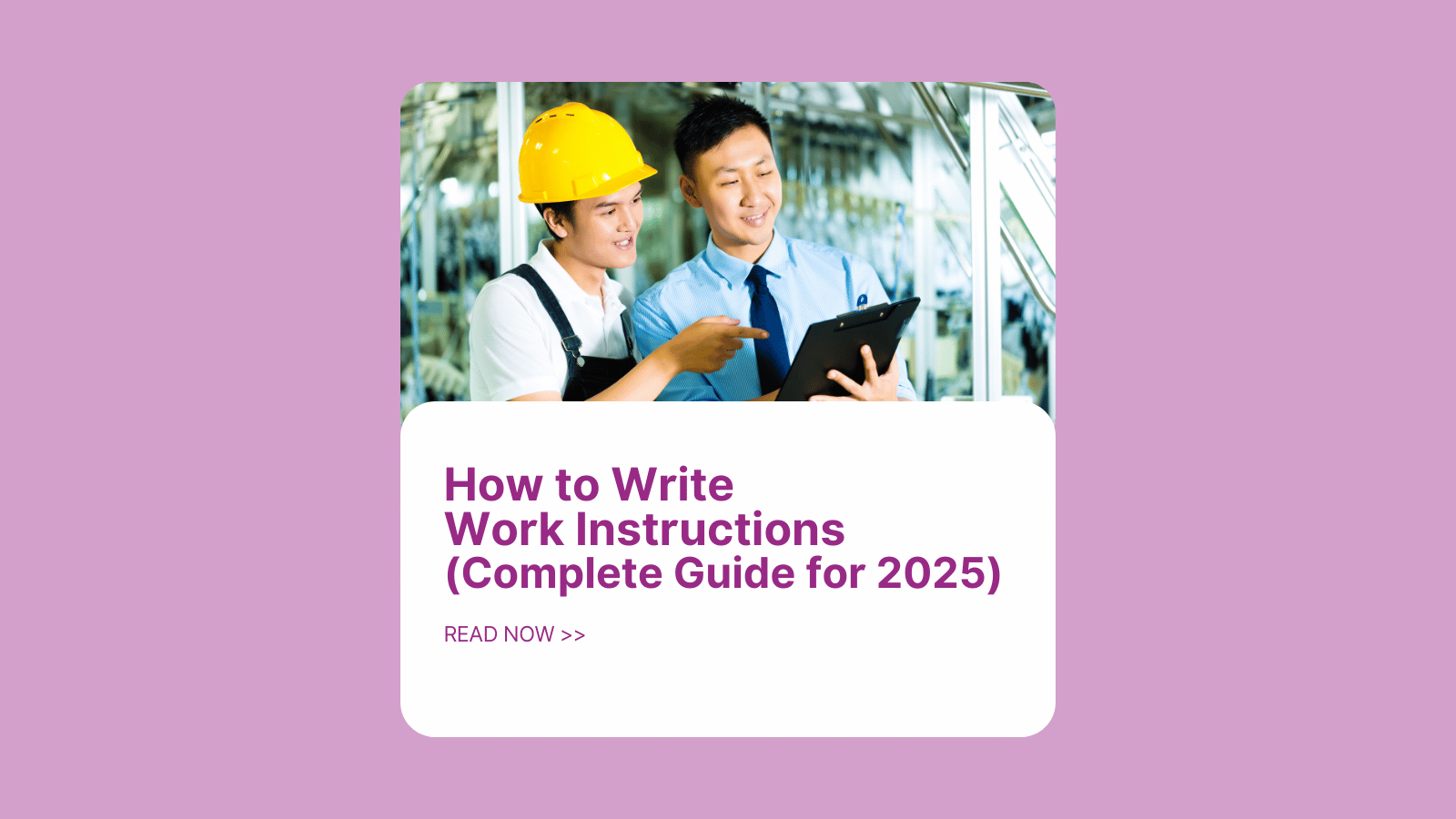 How to Write Work Instructions: Comprehensive Guide for 2025 | Knack